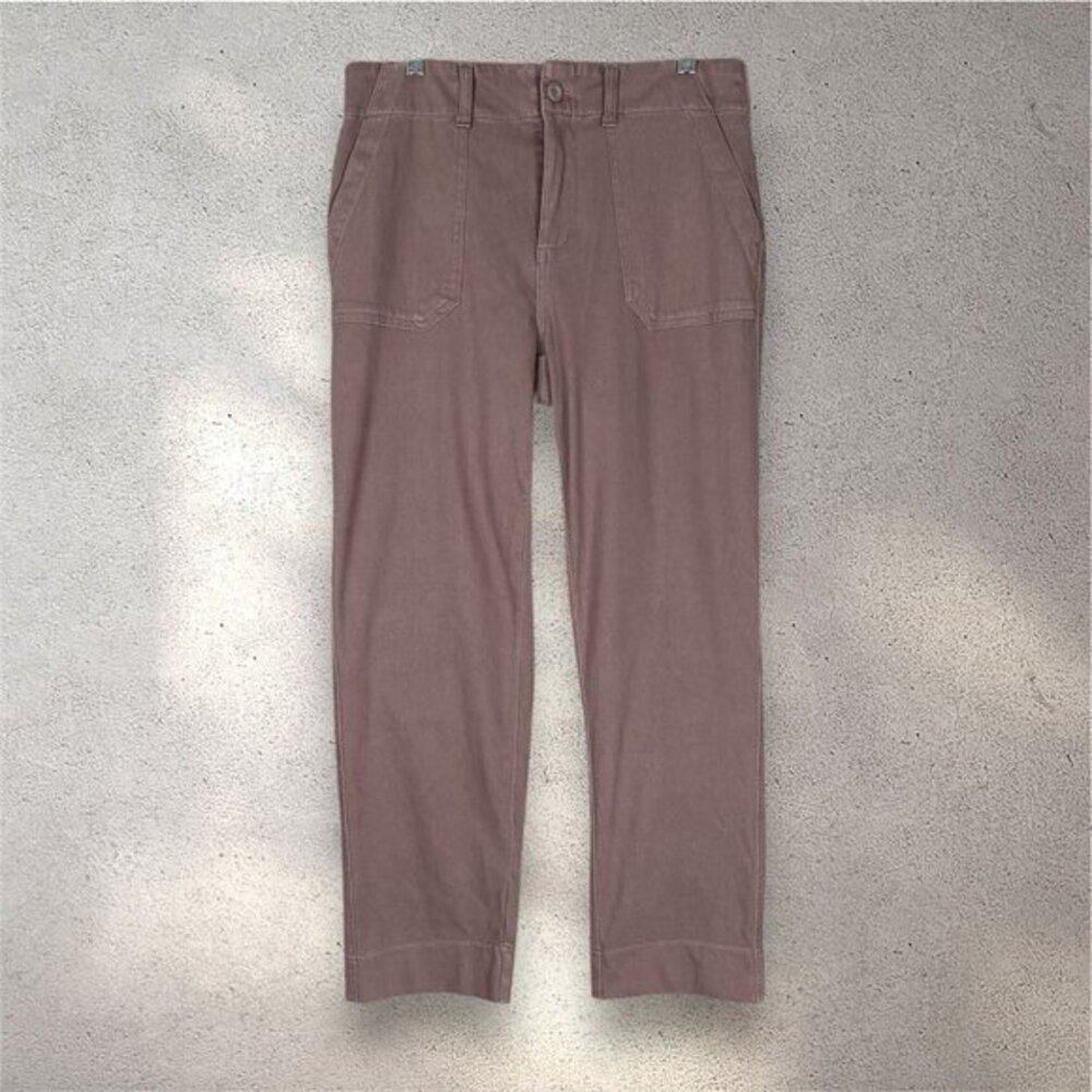 NEW 32 Degrees Cool Women's Size Small Purple Ankle Length Pants Cotton Blend